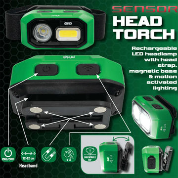 EFS Ya Mate Sensor Head Torch - Brixton 4x4 - Buy Online Now!
